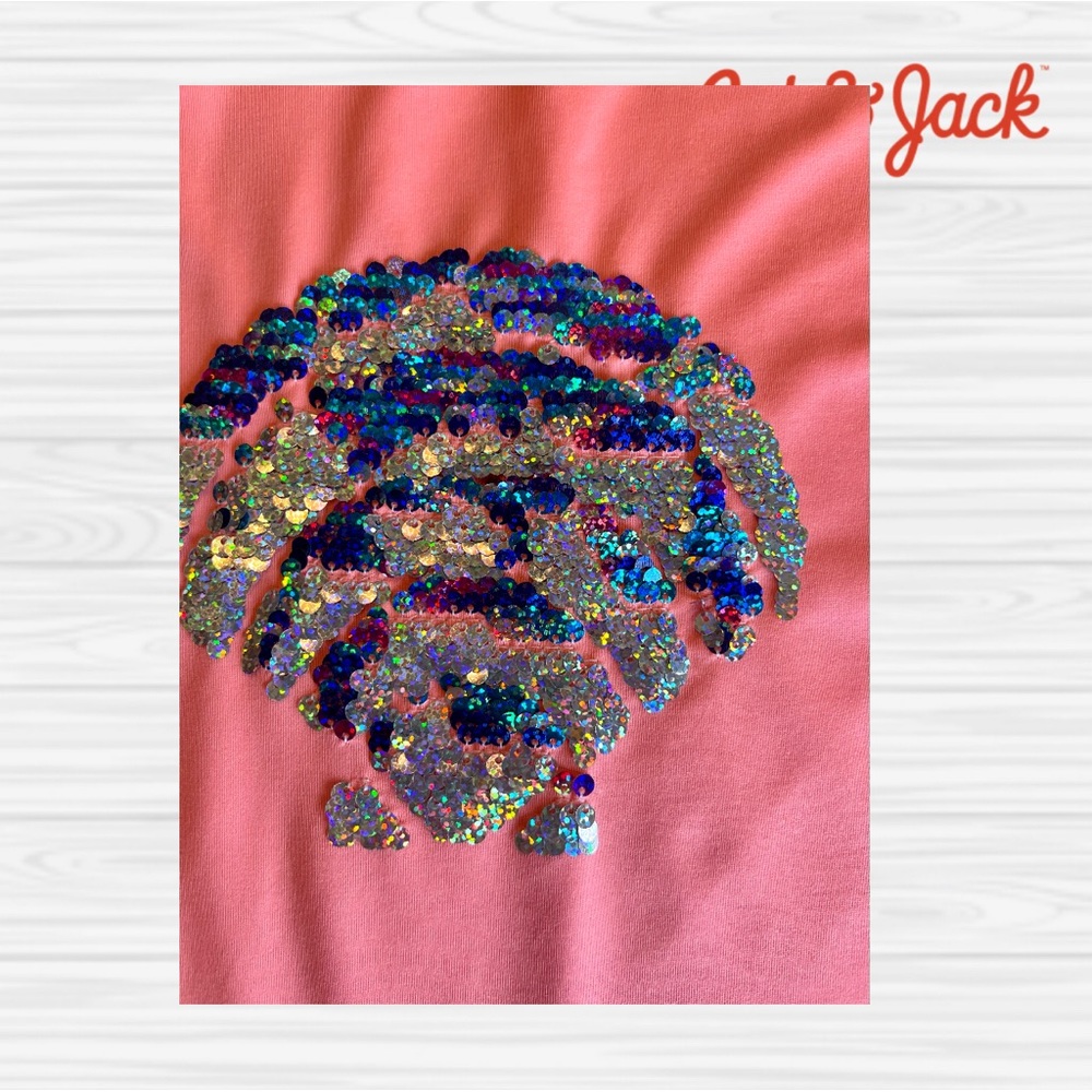 Sequin Shell Rash guard - Picture 2 of 3
